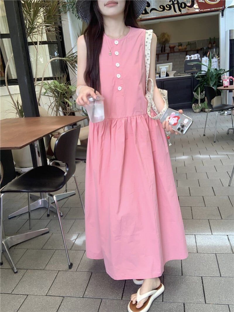 【dress】ノースリーブワンピース　M24892