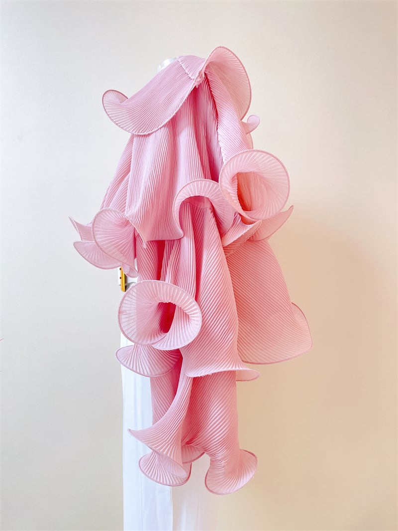 【tops】VネックフリルブラウスF7054