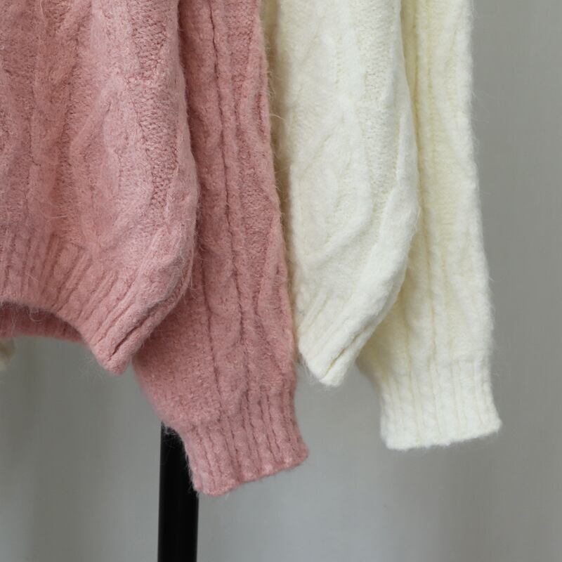 【tops】クルーネックニットセーター　M27746