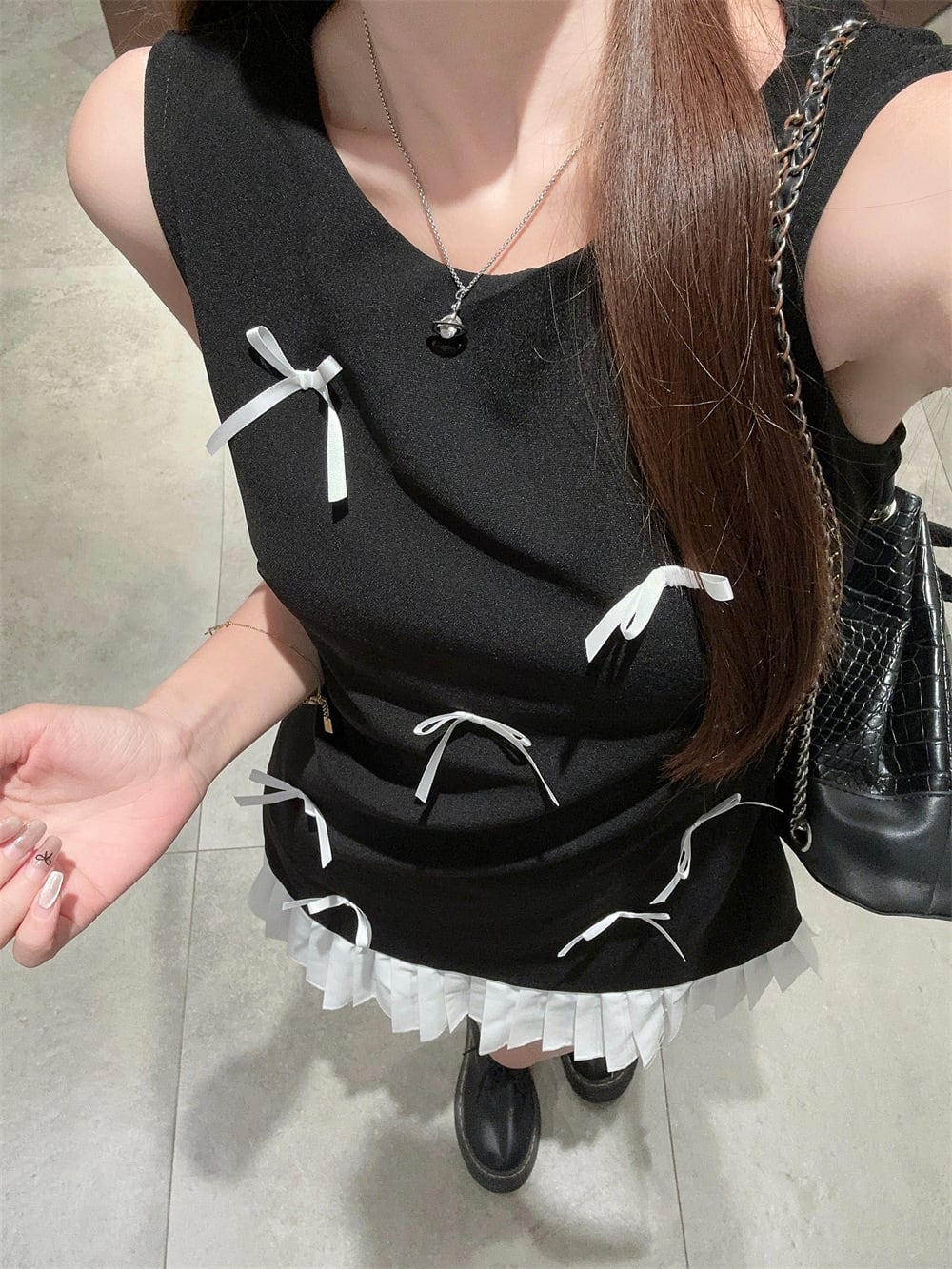 【dress】ノースリーブワンピース　M25048