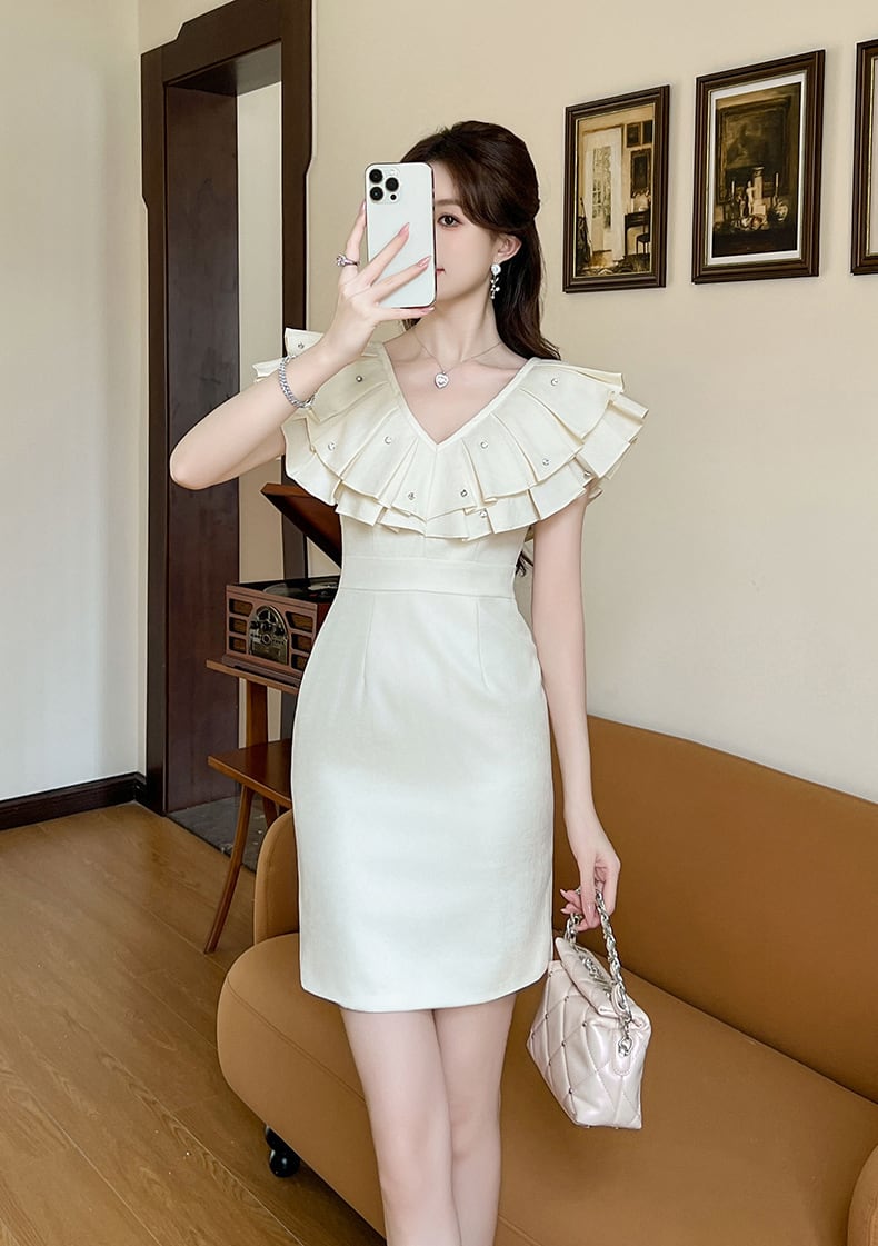 【dress】フリルワンピース　M24199