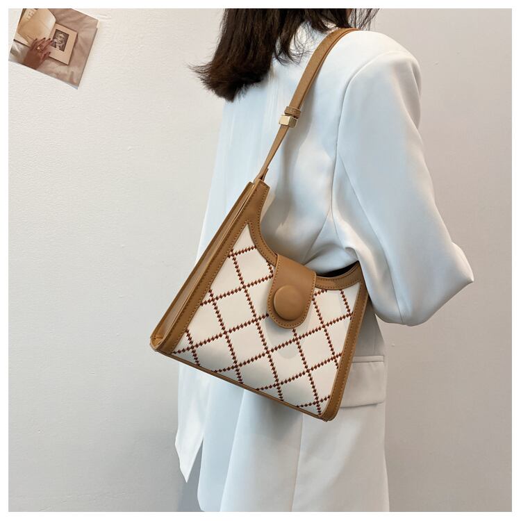【小物】高級感 シンプルINS風ファッションショルダーバッグ G2151