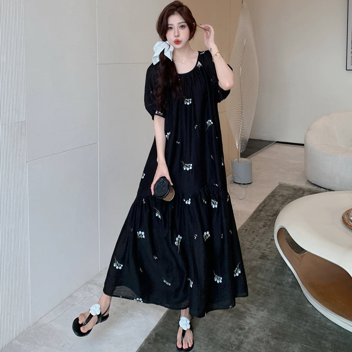 【dress】カジュアルワンピース　M25325