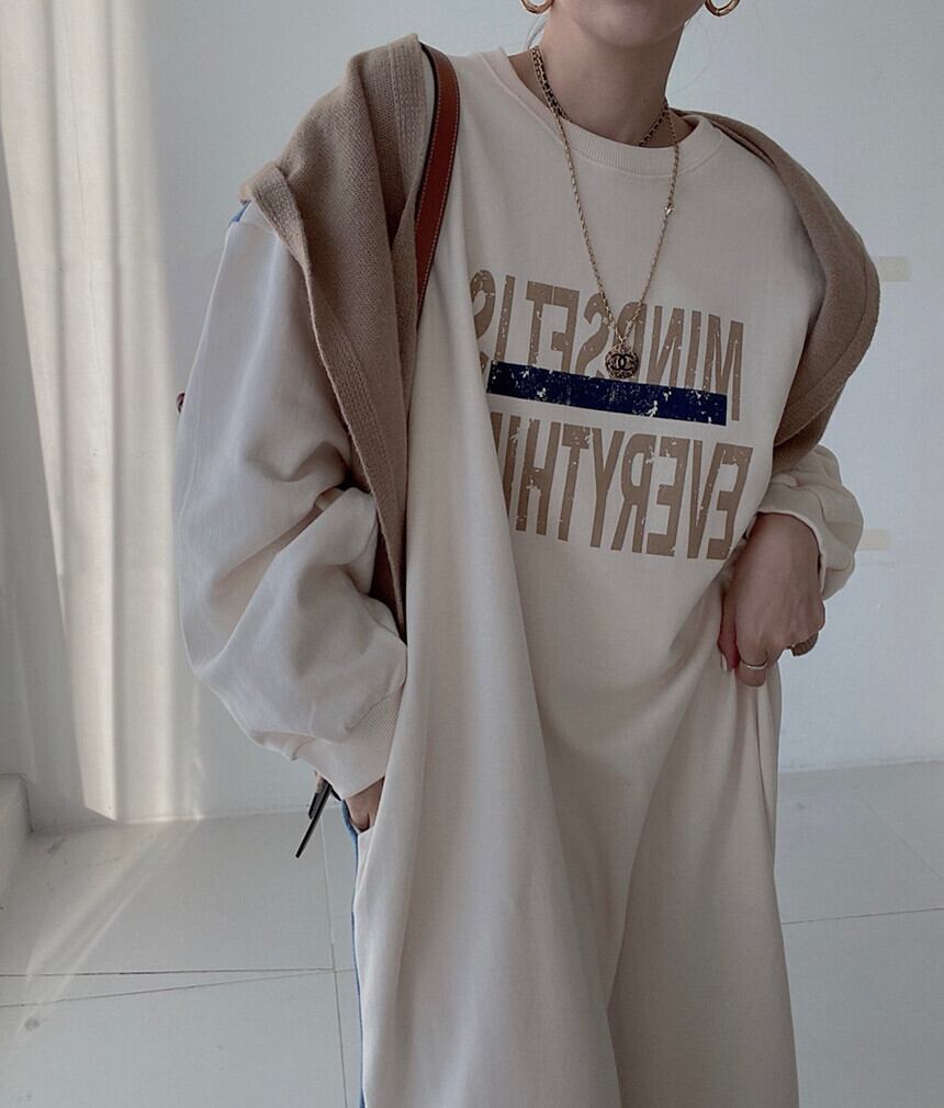 【dress】ドッキングカジュアルワンピース　M19001