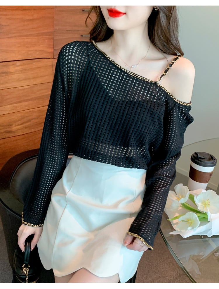 【tops】紫外線対策トップス　M25266