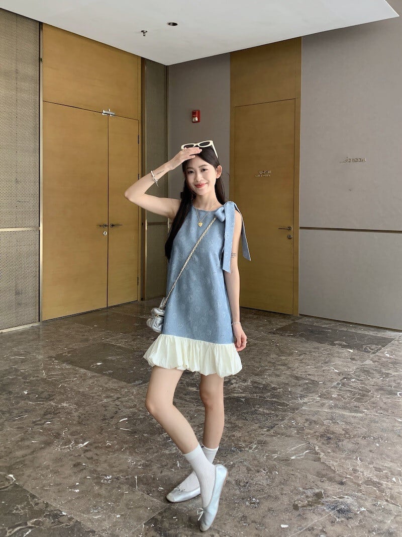【dress】ノースリーブワンピース　M24922