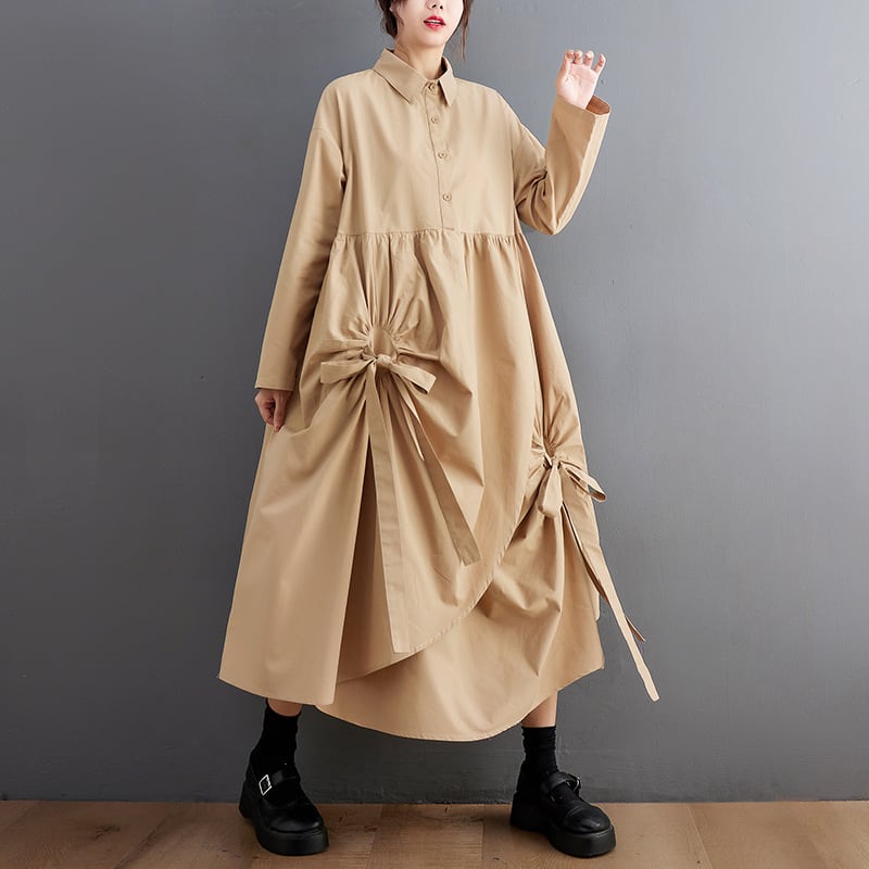 【dress】シャツワンピース　M28453