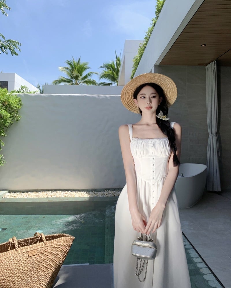 【dress】キャミワンピース　M25182