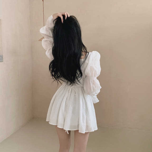 【dress】フリルワンピース　M29428