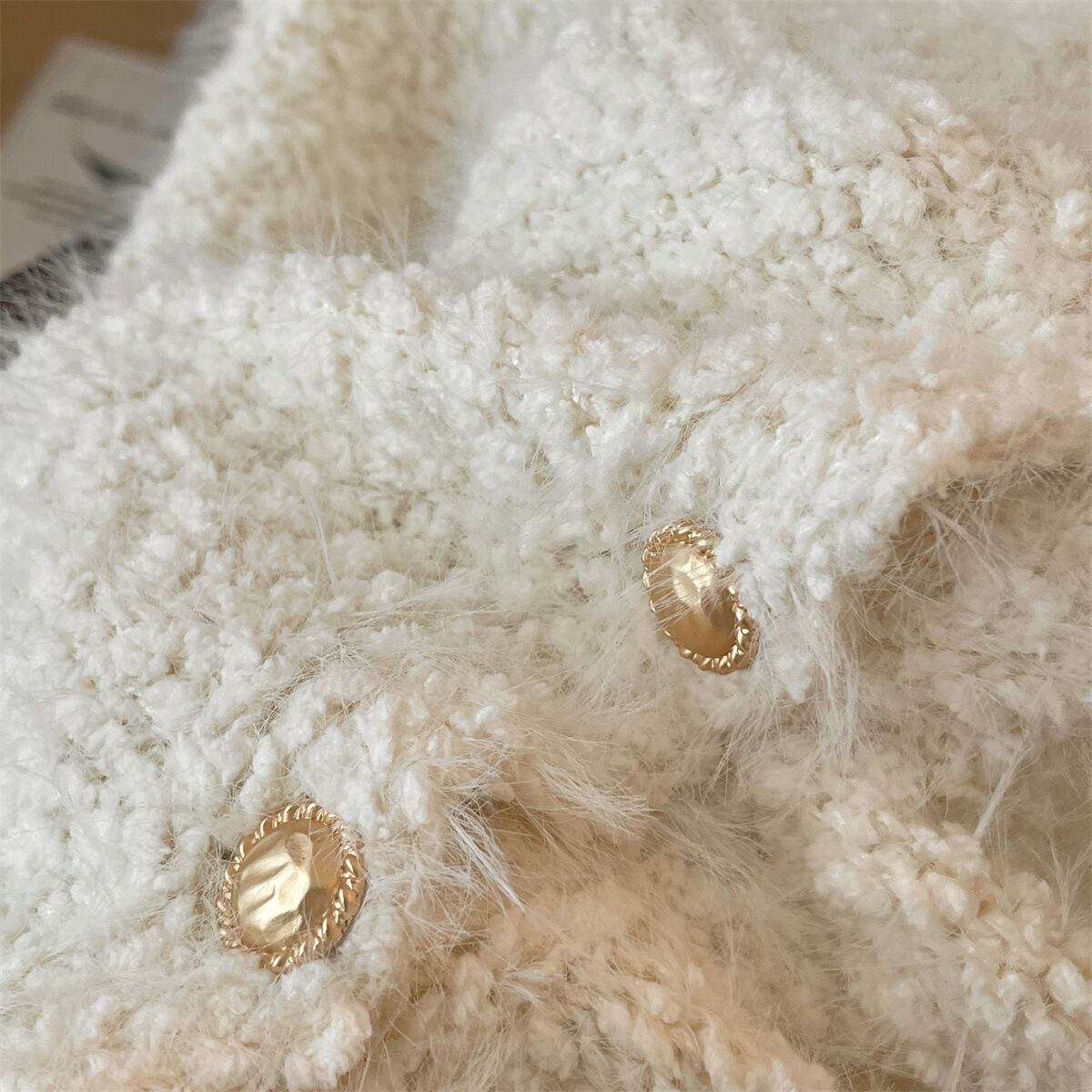 【outer】クルーネックニットカーデ　M29206