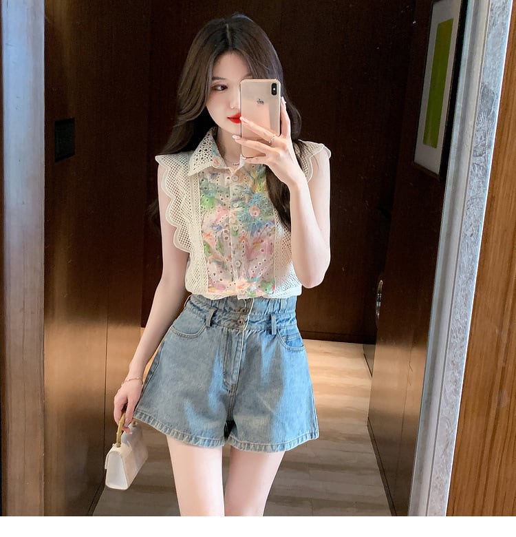 【tops】ノースリーブトップス　M23951