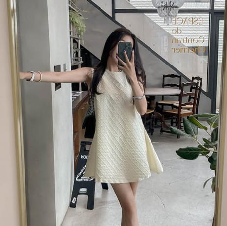 【dress】ノースリーブワンピース　M24028
