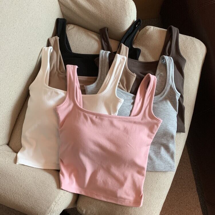 【tops】カップ付きキャミソール　M29525