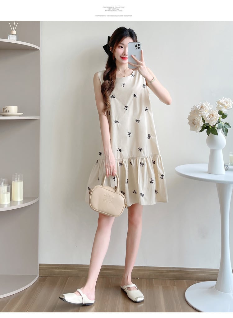 【dress】ノースリーブワンピース　M24645