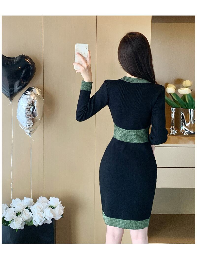 【dress】ニットワンピース　M28392