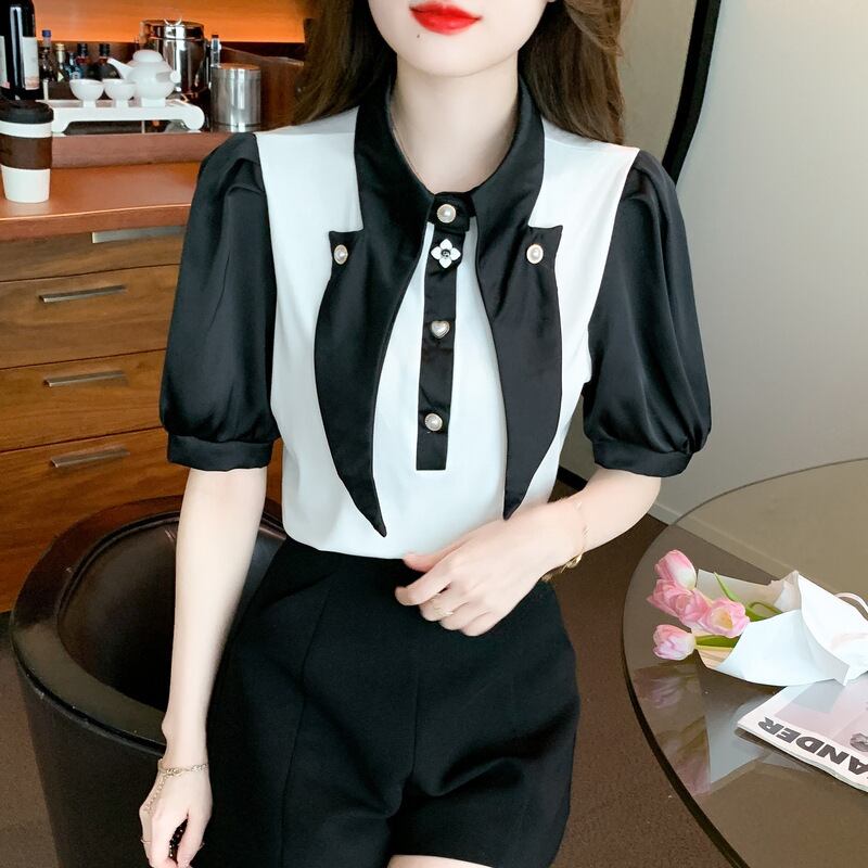 【tops】高級感ブラウストップス G20728