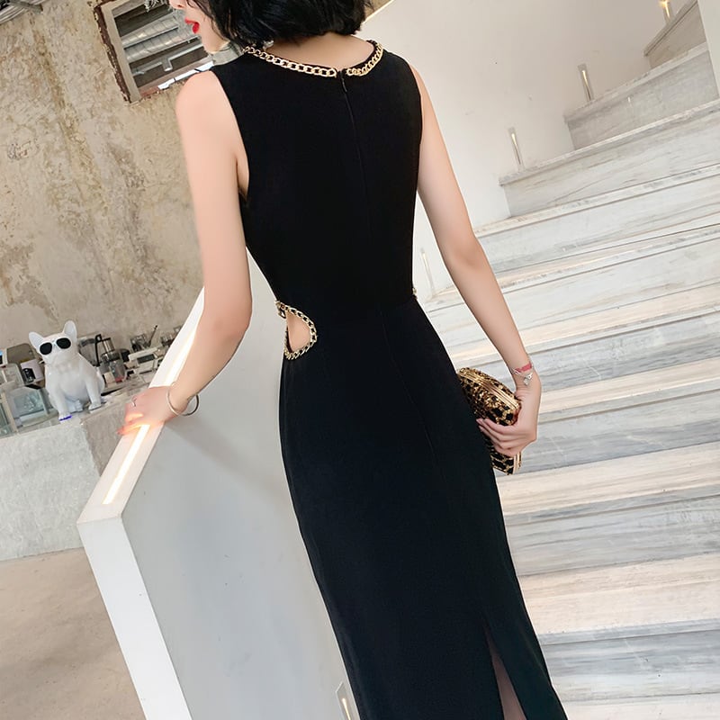 【dress】ウエストカットワンピース　M24191