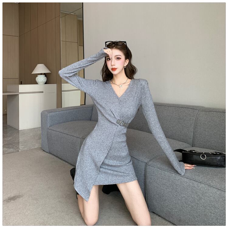 【dress】ニットワンピース　M18563