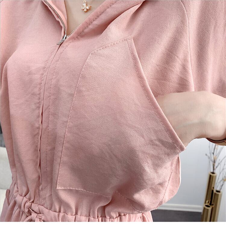 【set】ファッション好感度UP!気質満点ルーズ着痩せオールインワン G1047