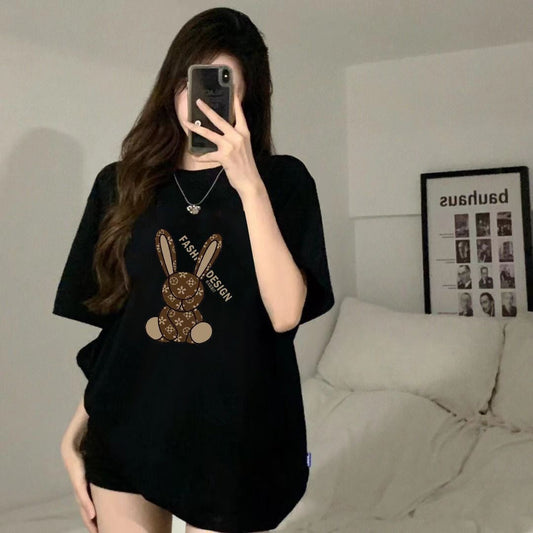 【tops】2色ゆったりＴシャツF7635