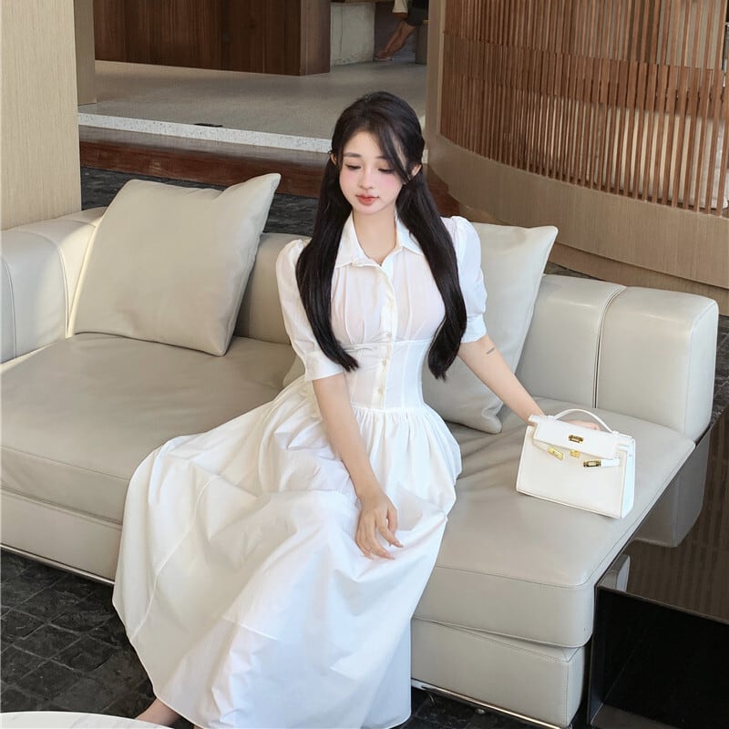 【dress】シャツワンピース　M24668