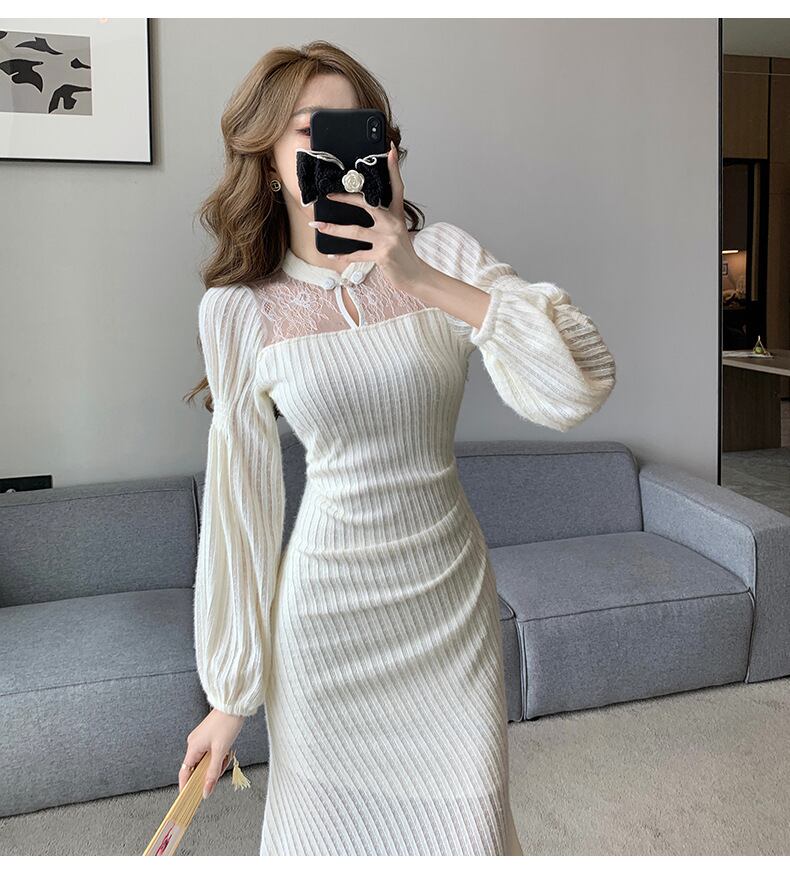 【dress】ドッキングワンピース　M18661