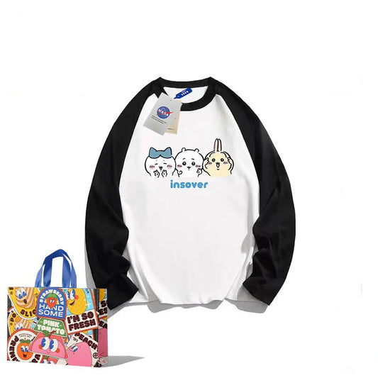 【tops】キャラクター春秋長袖TシャツG23745