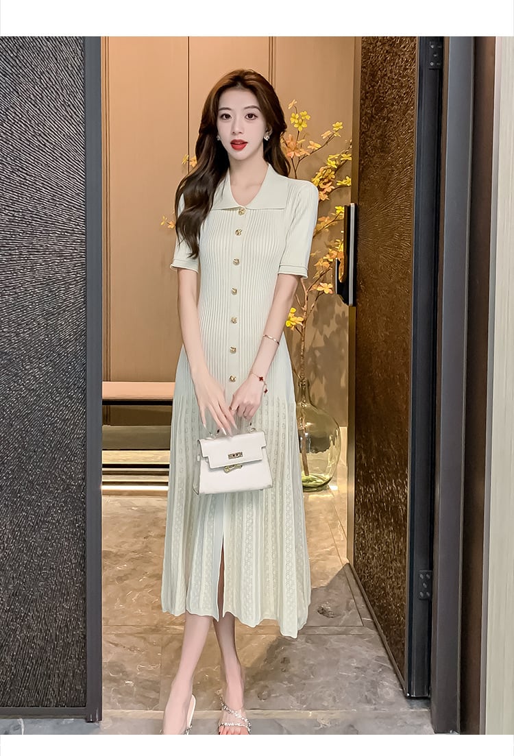【dress】ニットワンピース　M24550
