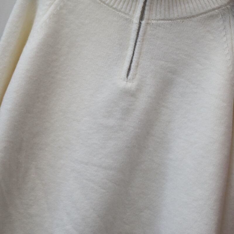 【tops】ファスナーニットセーター　M27745