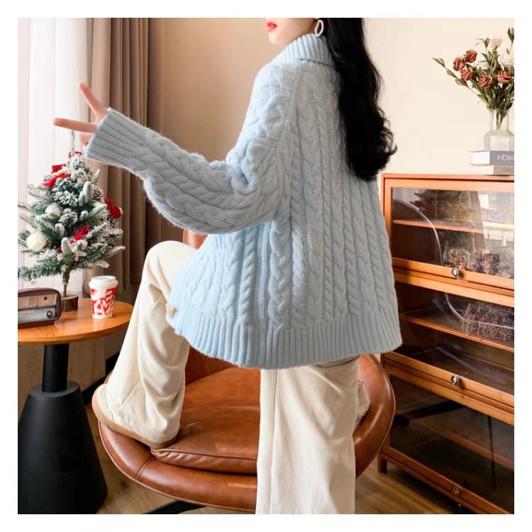 【outer】ニットカーデ　M25750