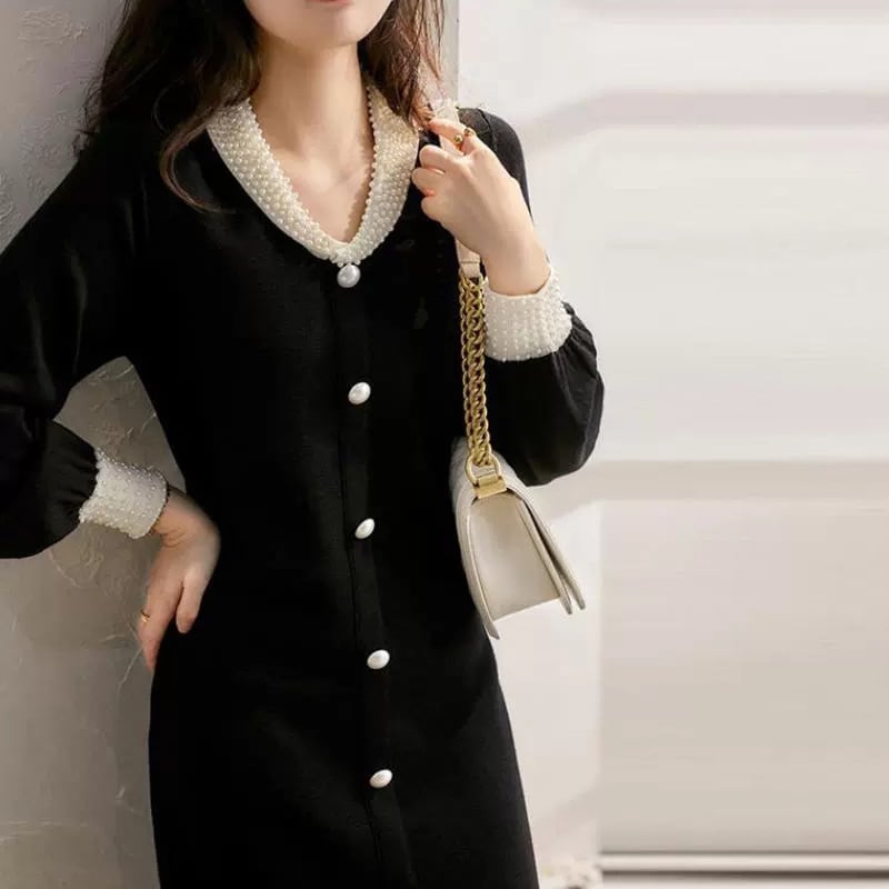 【dress】パールワンピース　M25421