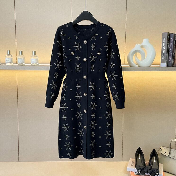 【dress】ニットワンピース　M27684