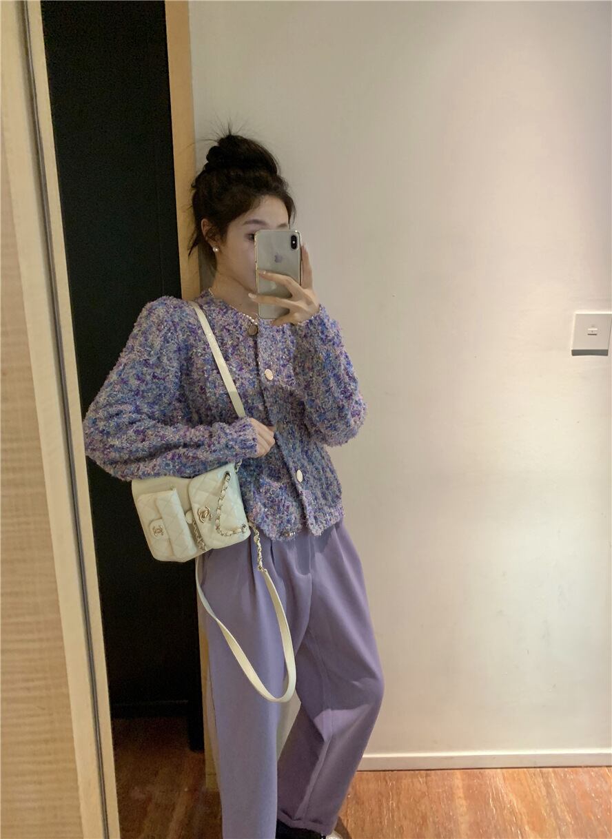 【outer】ニットカーデ　M28792