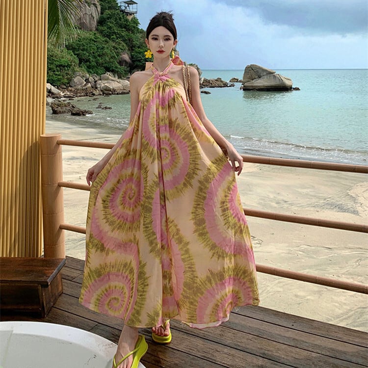 【dress】プリントワンピース　M24890