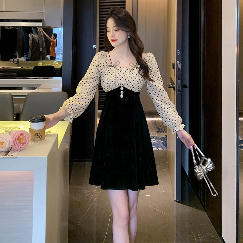【dress】ドッキングワンピース　M29544
