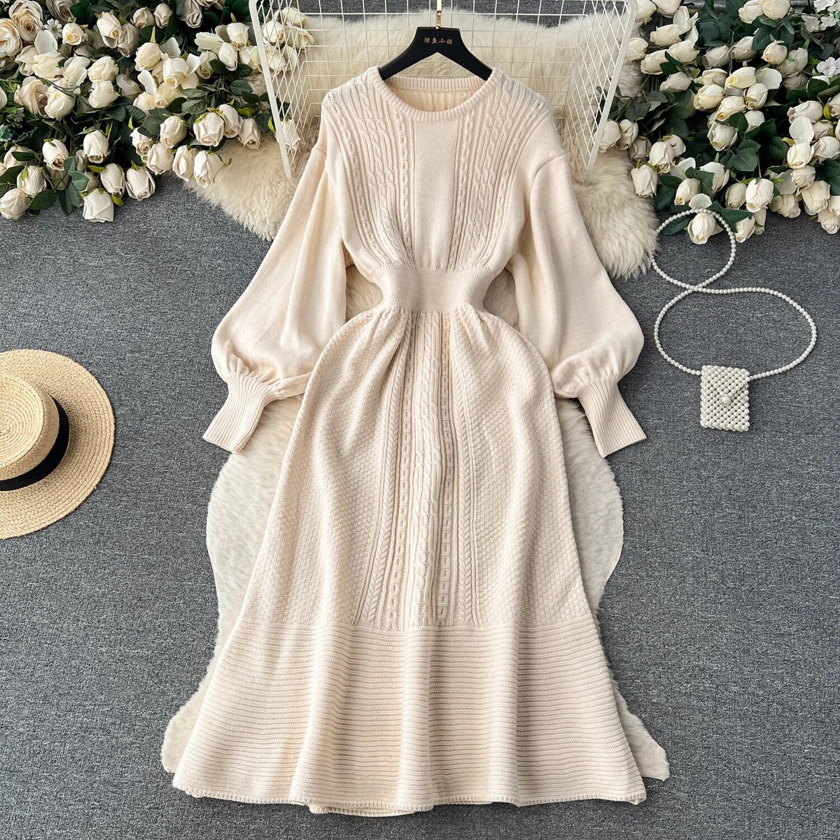 【dress】ニットワンピース　M18791