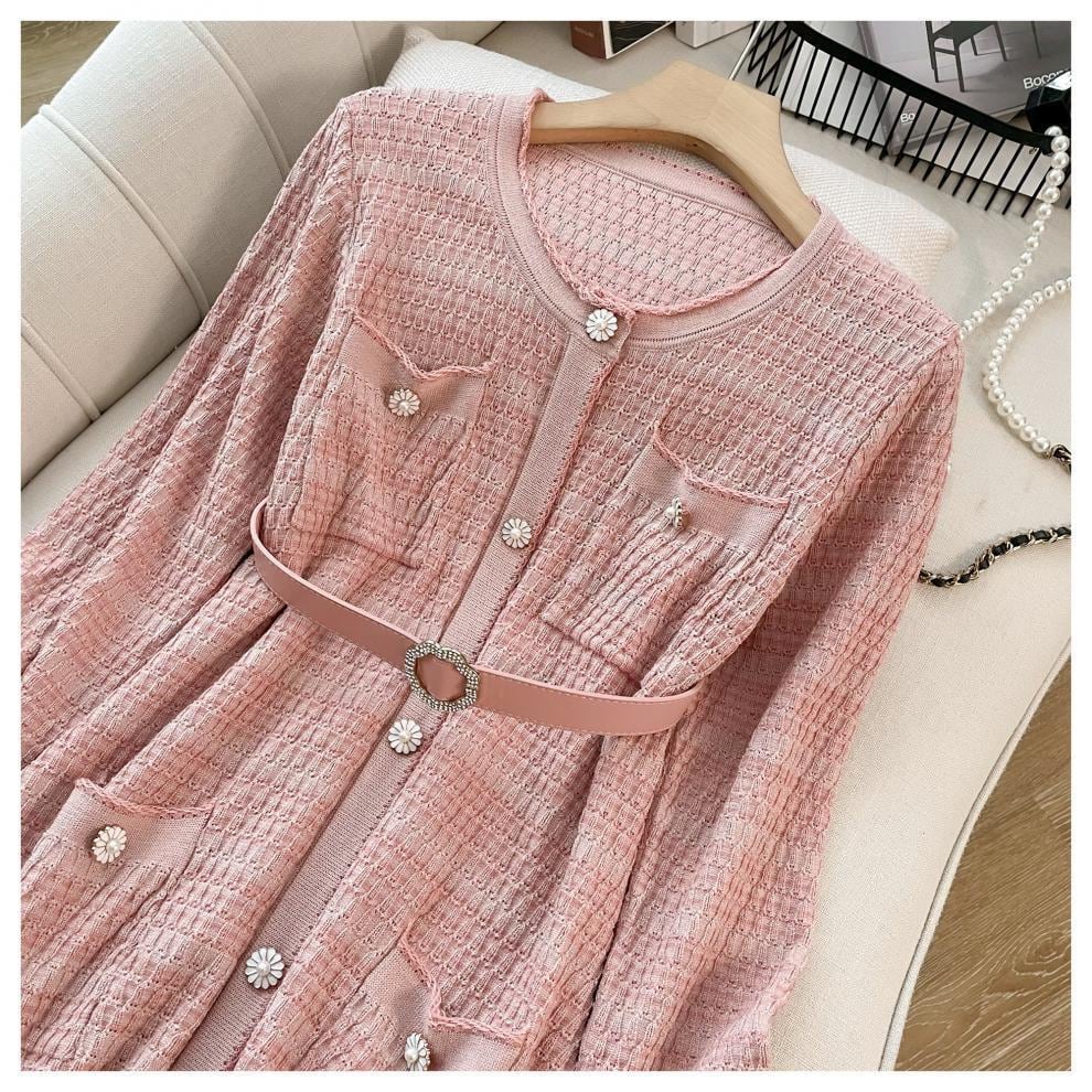 【dress】ニットワンピース　M25608