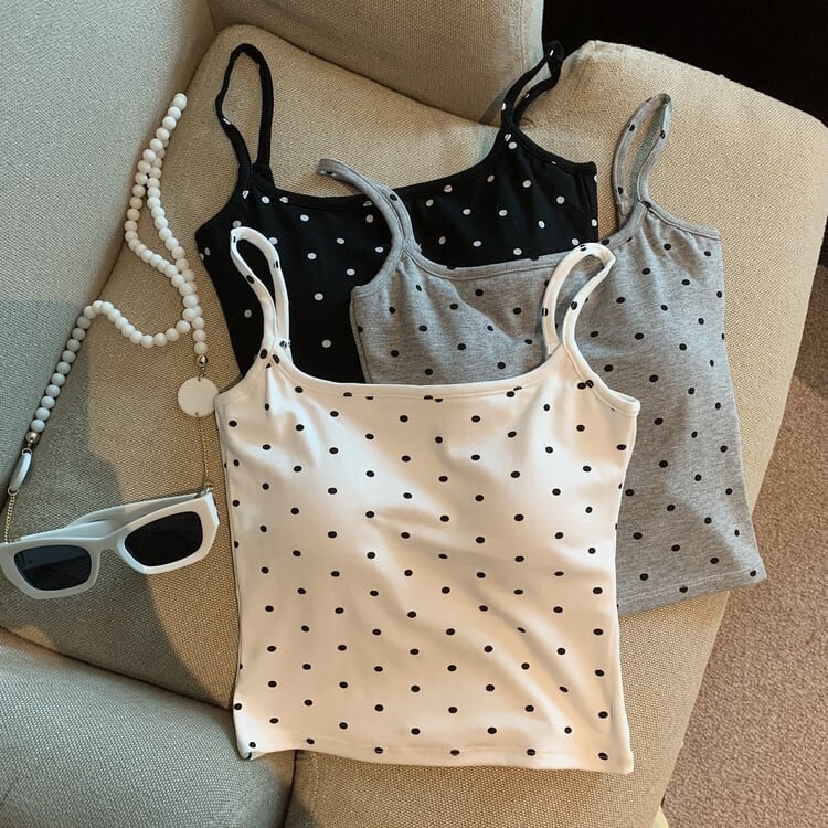 【【tops】カップ付きキャミソール　M23977