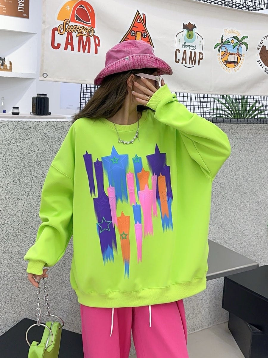 【tops】プリントプルオーバー　M25408