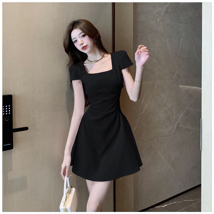 【dress】スクエアネックワンピース G20393
