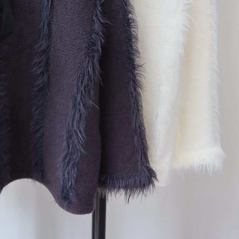 【outer】Vネックニットカーデ　M27034