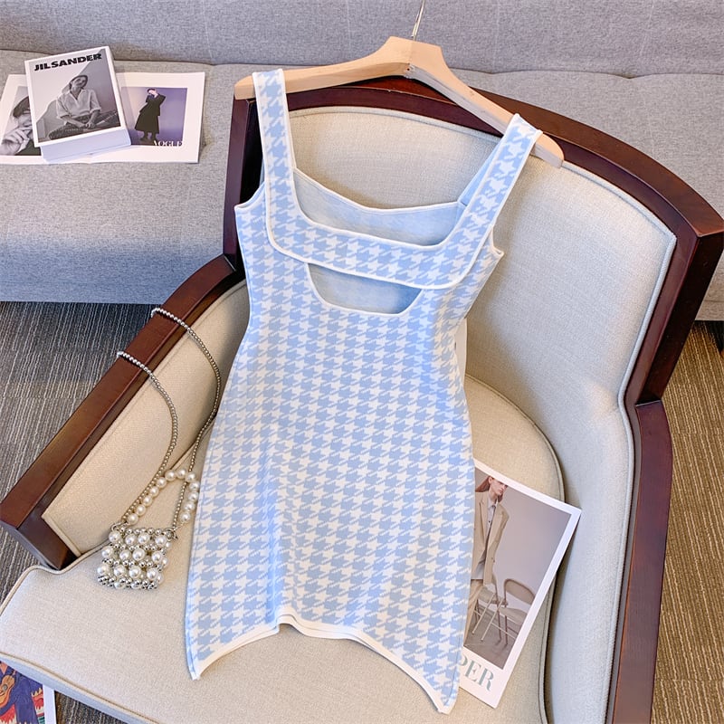 【dress】ニットキャミワンピース G21353