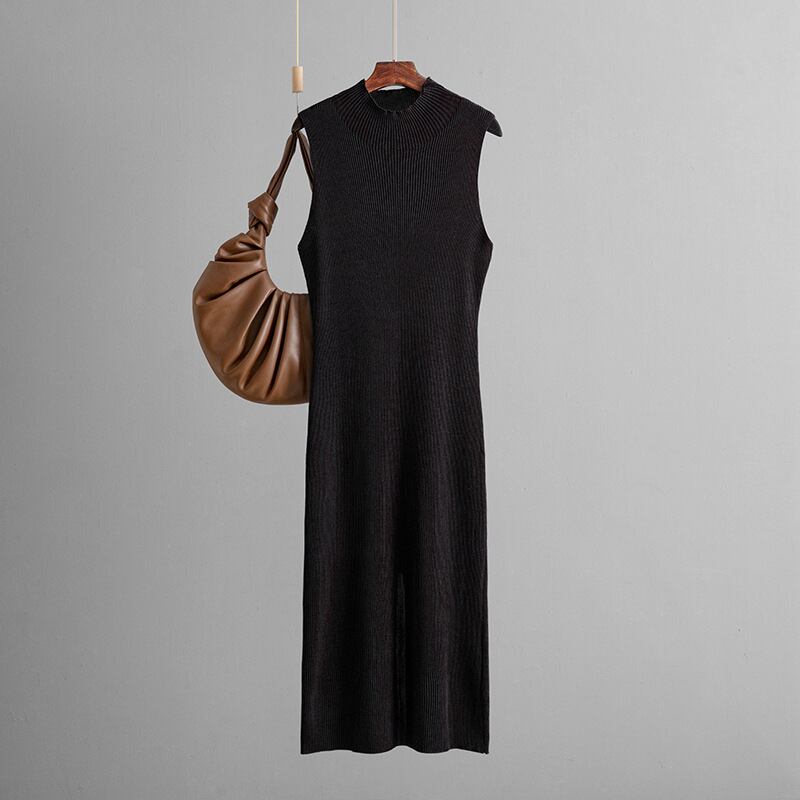 【dress】ノースリーブニットワンピース　M29734
