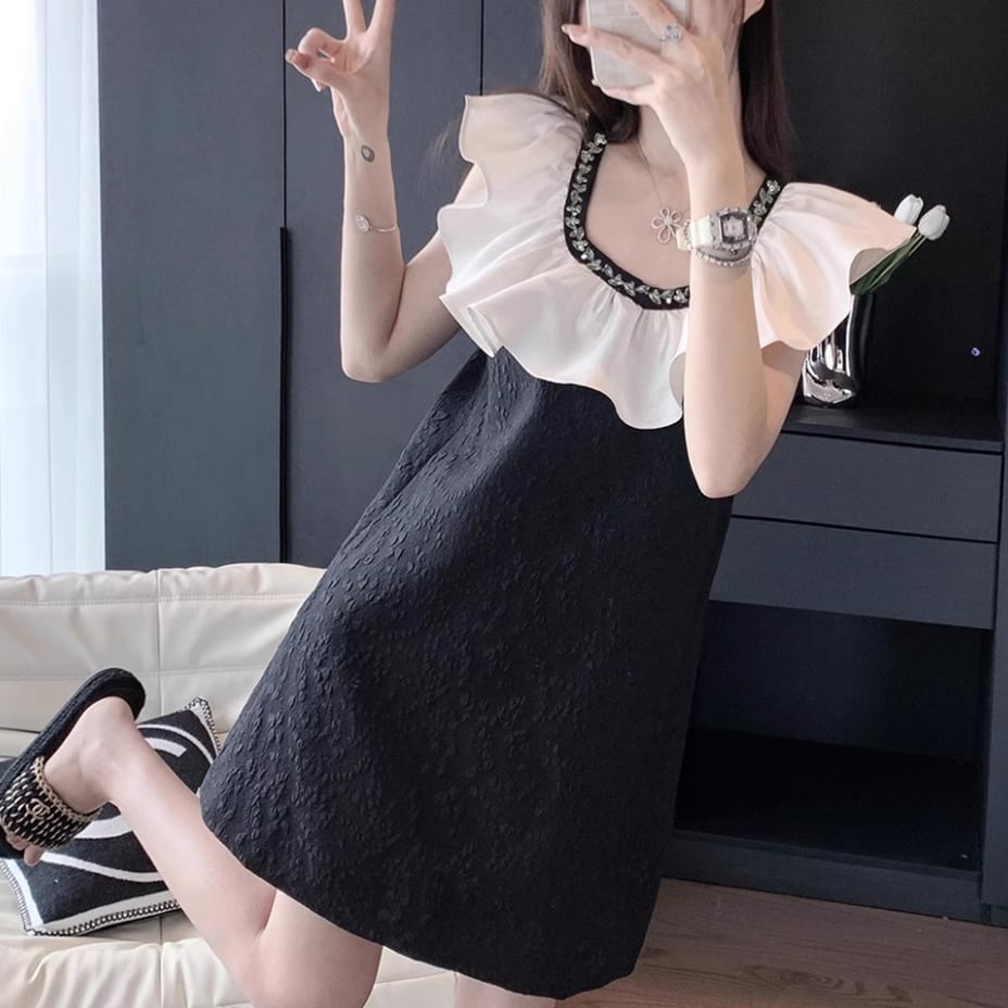 【dress】フリルワンピース　M24263