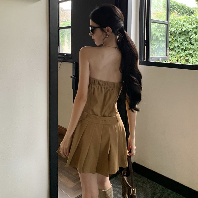 【dress】プリーツワンピース　M24317
