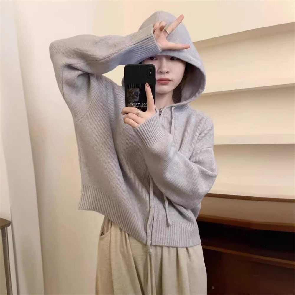 【outer】Wジップニットカーデ　M25963