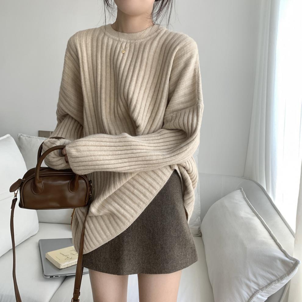 【tops】ニットプルオーバー　M19007