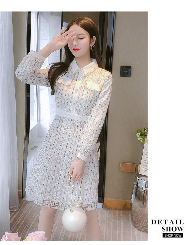 【dress】デートワンピース　M25358
