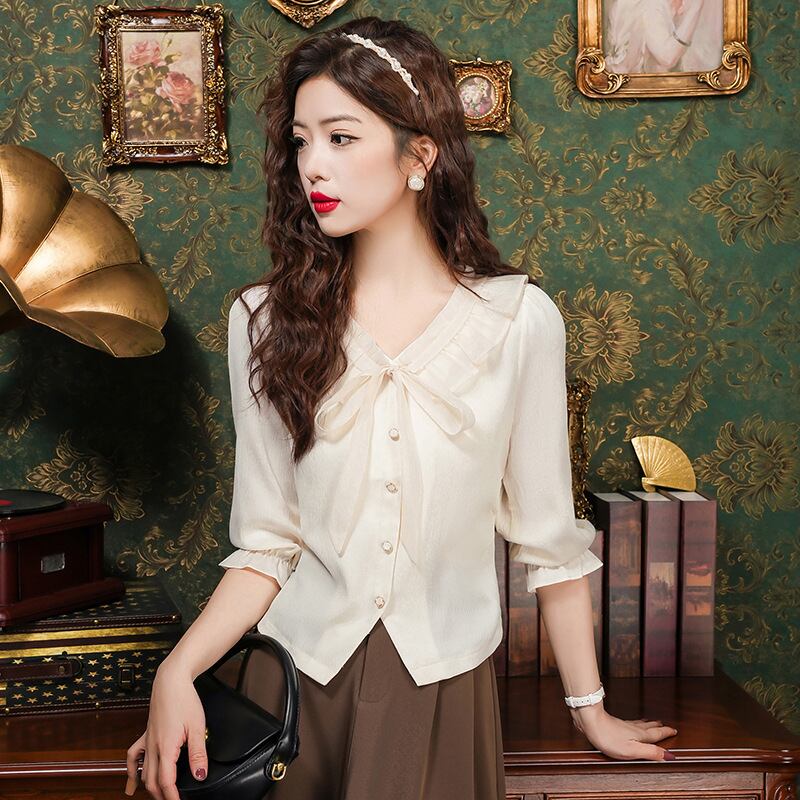 【tops】ドールカラーブラウスG21295