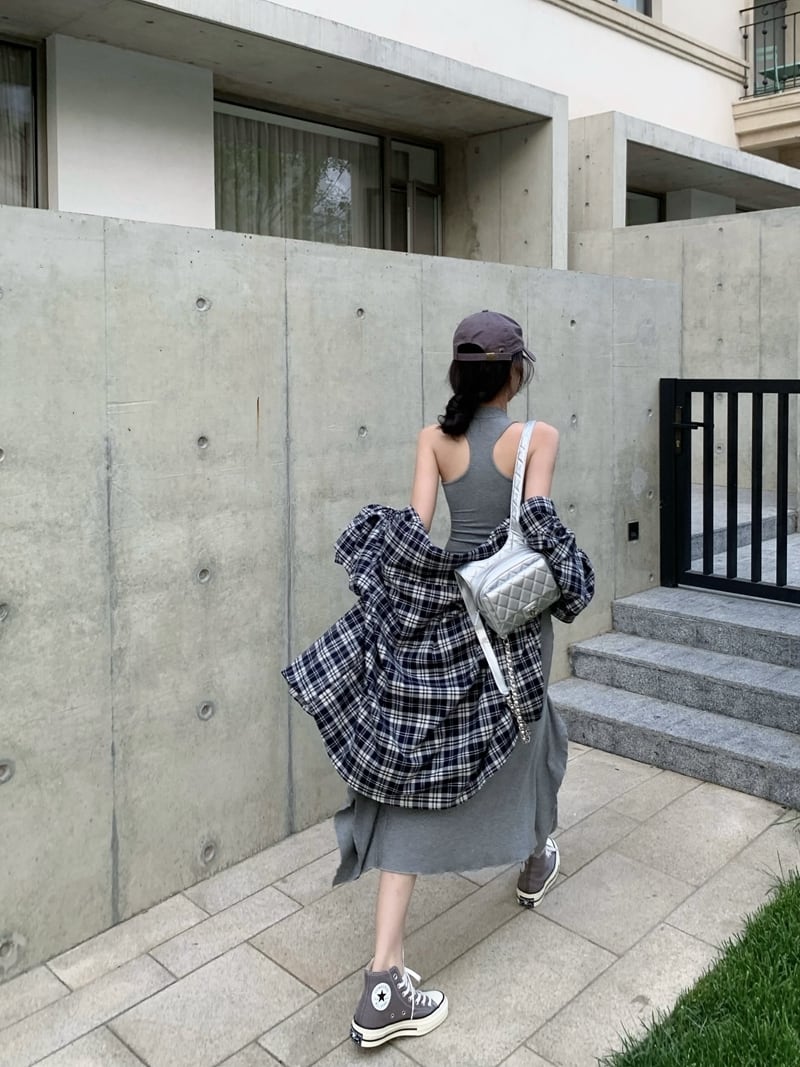 【dress】ノースリーブワンピース　M24036